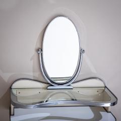 Gio Ponti Wall mounted Vanity Console with Mirror by Gio Ponti Italy 1930s - 4543103