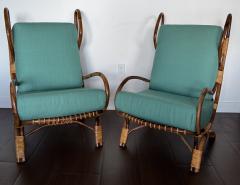Gio Ponti a pair of BP 16 Continuum armchairs by Gio Ponti - 4446903