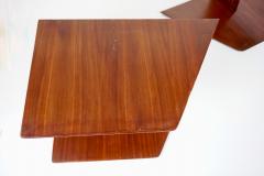Gio Ponti pair of GIO PONTI hanging nightstand tables bedside tables Hotel Royal 1955 - 3384473