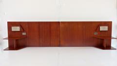 Gio Ponti pair of GIO PONTI hanging nightstand tables bedside tables Hotel Royal 1955 - 3384484