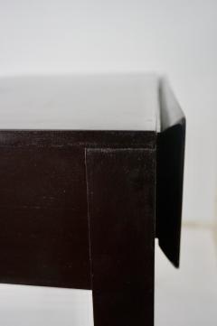 Gio Ponti pair of Gio Ponti black lacquered console vanity tables from Hotel Royal 1955 - 4133256