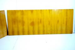 Gio Ponti pair of large Gio Ponti cherrywood boiserie panels from Hotel Royal Naples 1955 - 2738783