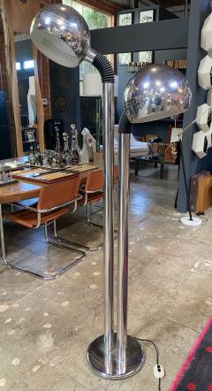 Gioffredo Reggiani 1980s Italian Space Age Adjustable Floor Lamp By Reggiani - 2476198