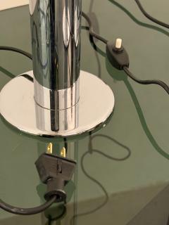 Gioffredo Reggiani Italian Space Age Chrome Pillar Lamps a Set of 3 - 4462524