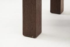 Giorgio Armani Chestnut Constructivist Side Chairs Italy 1990s - 3006975