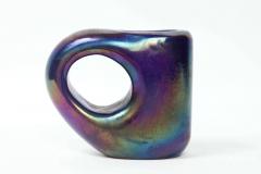 Giorgio Ferro Anse Volante Art Glass Vase by Giorgio Ferro - 497269