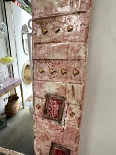 Giorgio Manni Ceramic Enameled Sculpture Mirror by Giorgio Manni Italy 1960s - 3479881