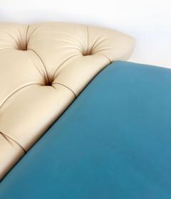 Giorgio Saporiti Giorgio Saporiti Design Il Loft Tufted Leather Bench Multi color Chrome Legs - 4557883