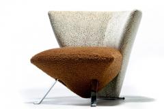 Giorgio Saporiti Giorgio Saporiti Post Modern Jada Slipper Chairs in Espresso Boucl Velvet - 2507725