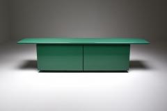Giotto Stoppino Green Lacquer Credenza by Giotto Stoppino for Acerbis 1977 - 1999155
