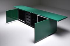 Giotto Stoppino Green Lacquer Credenza by Giotto Stoppino for Acerbis 1977 - 1999161