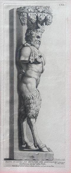 Giovanni Antonio Faldoni Antique Giovanni Antonio Faldoni Engraving Print of Delle Antiche Statue - 4306015
