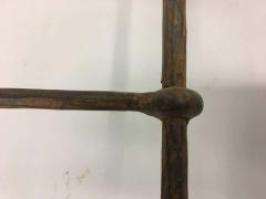Giovanni Banci Italian Mid Century Modern Neoclassical Iron Console Sofa Table Giovanni Banci - 1770223