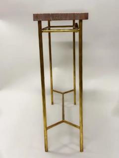 Giovanni Banci Italian Modern Neoclassic Gilt Iron Crystal Consoles Giovanni Banci Hermes - 4112227