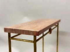 Giovanni Banci Italian Modern Neoclassic Gilt Iron Crystal Consoles Giovanni Banci Hermes - 4112320