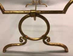 Giovanni Banci Italian Modern Neoclassical Gilt Iron Coffee Table by Giovanni Banci for Herm s - 2374789