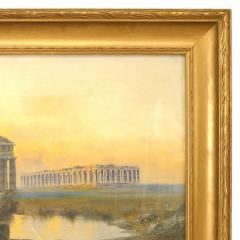 Giovanni Battista Italian Neo Classic Landscape of Roman Ruins - 4634738