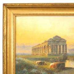 Giovanni Battista Italian Neo Classic Landscape of Roman Ruins - 4634740