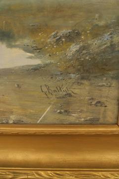 Giovanni Battista Italian Neo Classic Landscape of Roman Ruins - 4634741