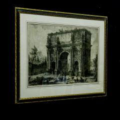 Giovanni Battista Piranesi A 19th Century Single Framed Etching after Giovanni Battista Piranesi - 3103494