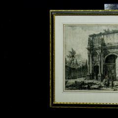 Giovanni Battista Piranesi A 19th Century Single Framed Etching after Giovanni Battista Piranesi - 3103499