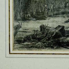 Giovanni Battista Piranesi A 19th Century Single Framed Etching after Giovanni Battista Piranesi - 3103503