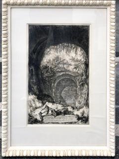 Giovanni Battista Piranesi Antique 18th C Piranesi Scenic Architectural Engraving Print - 1818374