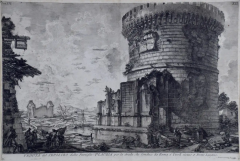 Giovanni Battista Piranesi Giovanni Piranesi Etching of Ancient Roman Architecture 18th Century - 2707179