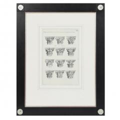 Giovanni Battista Piranesi Set of 8 Antique Giovanni Battista Piranesi Framed Italian Architectural Prints - 4632514