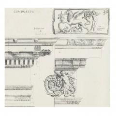 Giovanni Battista Piranesi Set of 8 Antique Giovanni Battista Piranesi Framed Italian Architectural Prints - 4632515