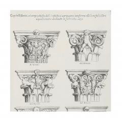 Giovanni Battista Piranesi Set of 8 Antique Giovanni Battista Piranesi Framed Italian Architectural Prints - 4632521