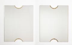 Giovanni Gariboldi Giovanni Gariboldi Pair of Glass and Gilt Wall Mirrors Italy circa 1950s - 4430537