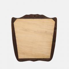 Giovanni Gariboldi Large Brass Etched Glass Mirror by Giovanni Gariboldi - 4270995