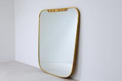 Giovanni Gariboldi Large mirror with gilded wooden frame  - 2728255