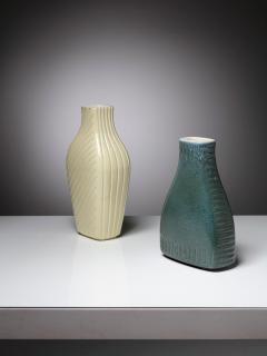 Giovanni Gariboldi Pair of Ceramic Vases by Giovanni Gariboldi for Richard Ginori - 4724232