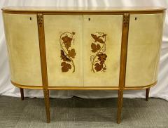 Giovanni Gariboldi Parchment Bar Cabinet Sideboard Paolo Burra French style - 2918666