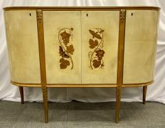 Giovanni Gariboldi Parchment Bar Cabinet Sideboard Paolo Burra French style - 2918671