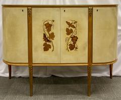 Giovanni Gariboldi Parchment Bar Cabinet Sideboard Paolo Burra French style - 2918672