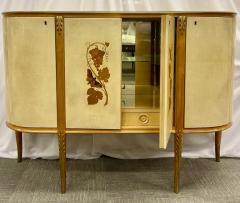 Giovanni Gariboldi Parchment Bar Cabinet Sideboard Paolo Burra French style - 2918673