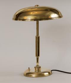 Giovanni Michelucci Italian Mid Century Brass Table Lamp By Giovanni Michelucci - 3491135