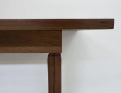 Giovanni Michelucci Mid Century Modern Wooden Console Table by Giovanni Michelucci 1960s - 3341107
