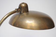 Giovanni Michelucci Patinated Brass Ministerial Table Lamp by Giovanni Michelucci for Lariolux Italy - 3781130