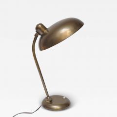 Giovanni Michelucci Patinated Brass Ministerial Table Lamp by Giovanni Michelucci for Lariolux Italy - 3782151