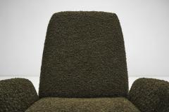 Giovanni Nino Zocada Pair of Mid Century Lounge Chairs with Metal Legs by Nino Zoncada Italy 1950s - 3128839