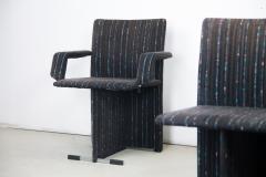 Giovanni Offredi Pair of Upholstered Chairs by Giovanni Offredi for Saporiti - 342772