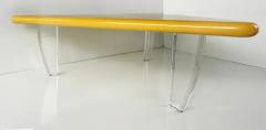 Giovanni Offredi Postmodern Triangle Coffee Table Giovanni Offredi Saporiti Italia Style - 4106720