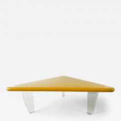 Giovanni Offredi Postmodern Triangle Coffee Table Giovanni Offredi Saporiti Italia Style - 4106922