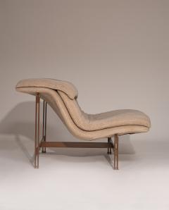 Giovanni Offredi Wave Lounge Chair by Giovanni Offredi for Saporiti Italy 1970 s - 4610889
