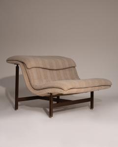 Giovanni Offredi Wave Lounge Chair by Giovanni Offredi for Saporiti Italy 1970 s - 4610892