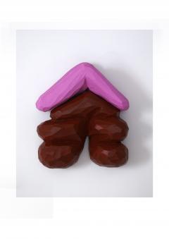 Gisela Stiegler Untitled O T Violet Brown - 1047488